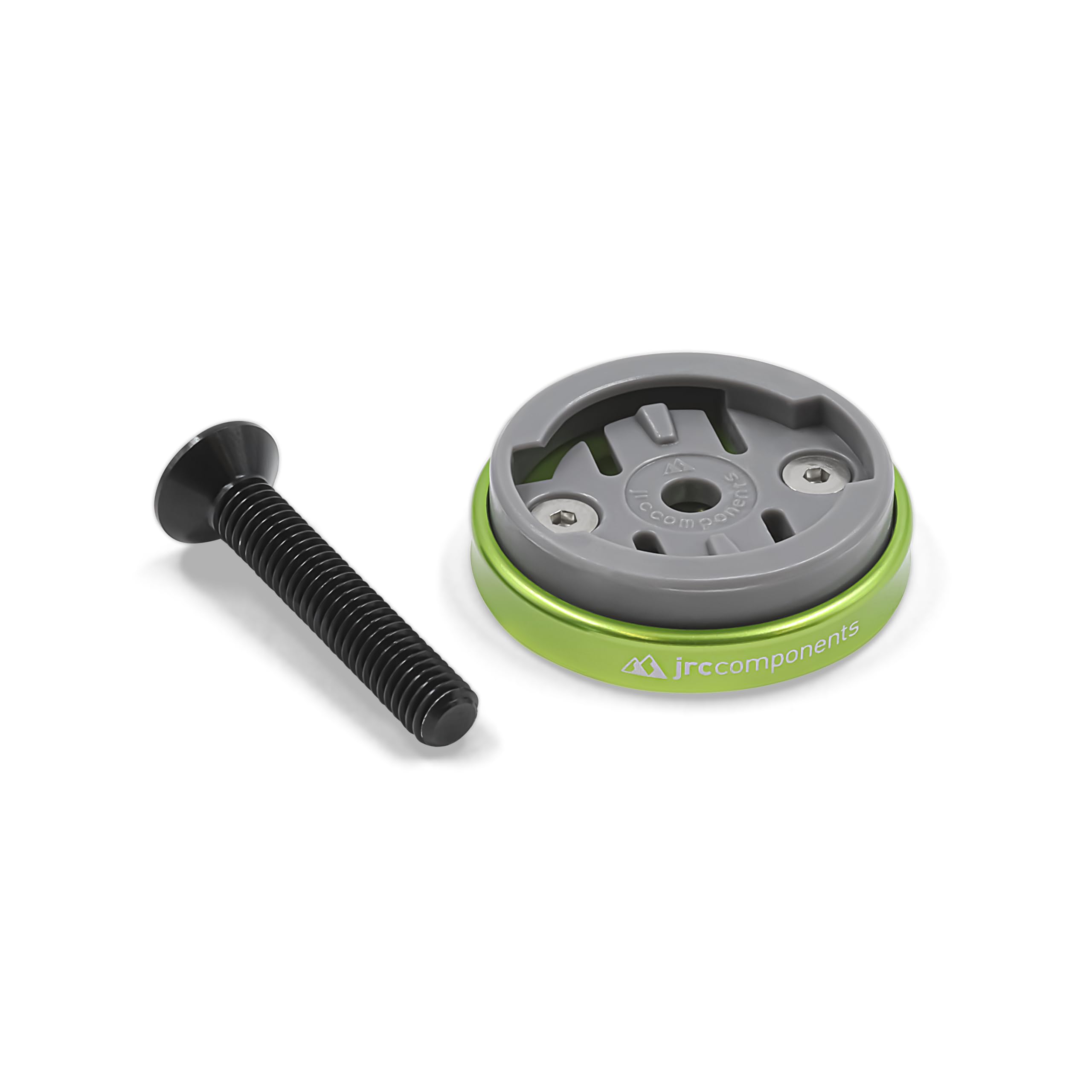 JRC Components Enkei Top Cap Bike Stem Mount for Wahoo Elemnt GPS - Lightweight CNC 6061-T6 Aluminum Bicycle Computer Mount - Compatible with All Wahoo Models & 1-1/8