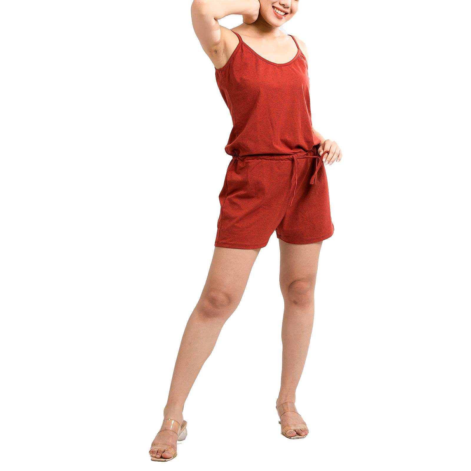 LOFBAZ Women's Sexy Jumpsuit Romper Shorts - Summer Beach Outfit, Casual Wear for Vacation, Pool Party & Night Out
