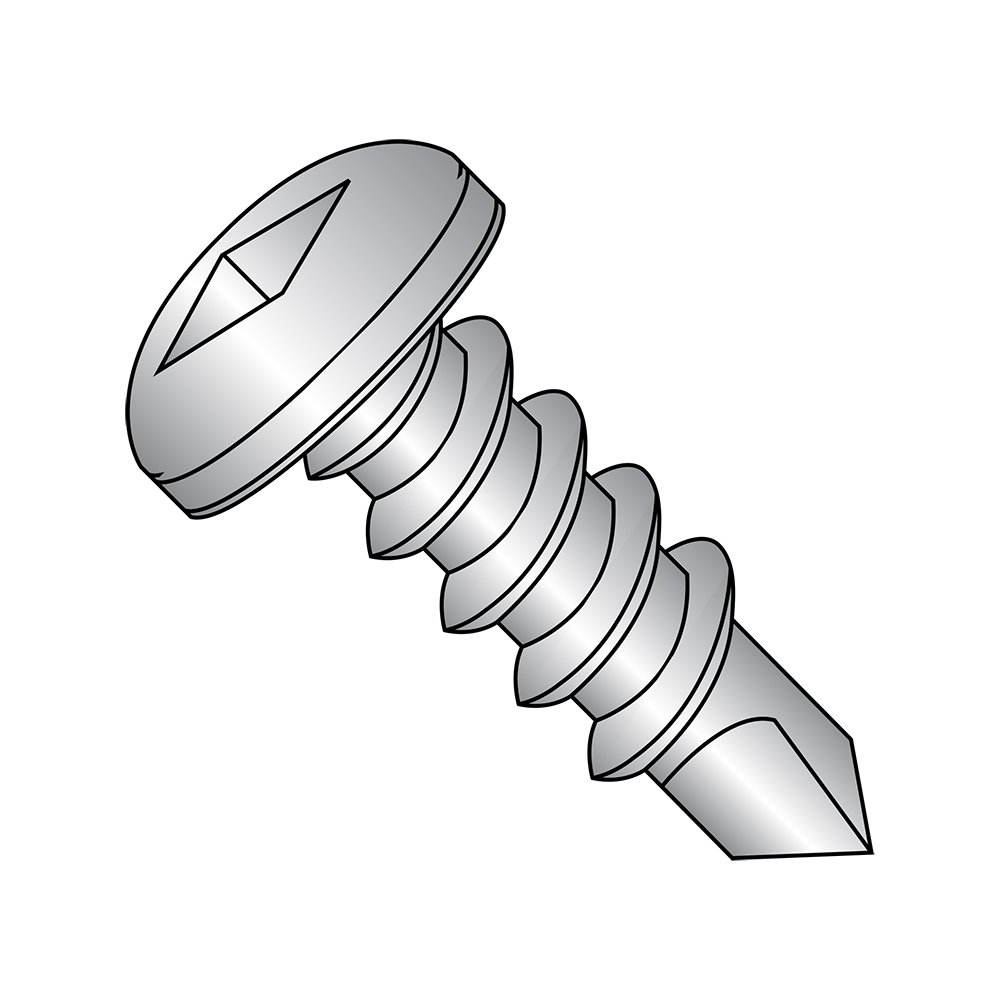 410 Stainless Steel Self-Drilling Screws #10-16 1