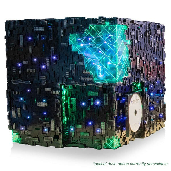 Star Trek: Picard Borg Cube ATX PC Case - Themed Gaming Computer Tower for Sci-Fi Fans | Perfect for Star Trek Collectors & PC Builders | Home Office & Gaming Setup