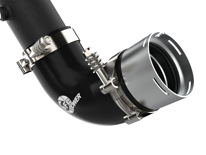 AFE 21-22 Ford Bronco L4 2.3L Turbo BladeRunner Aluminum Charge Pipe Kit - Black | Cold Air Intake Upgrade for Improved Performance | Perfect for Off-Roading & Street Racing