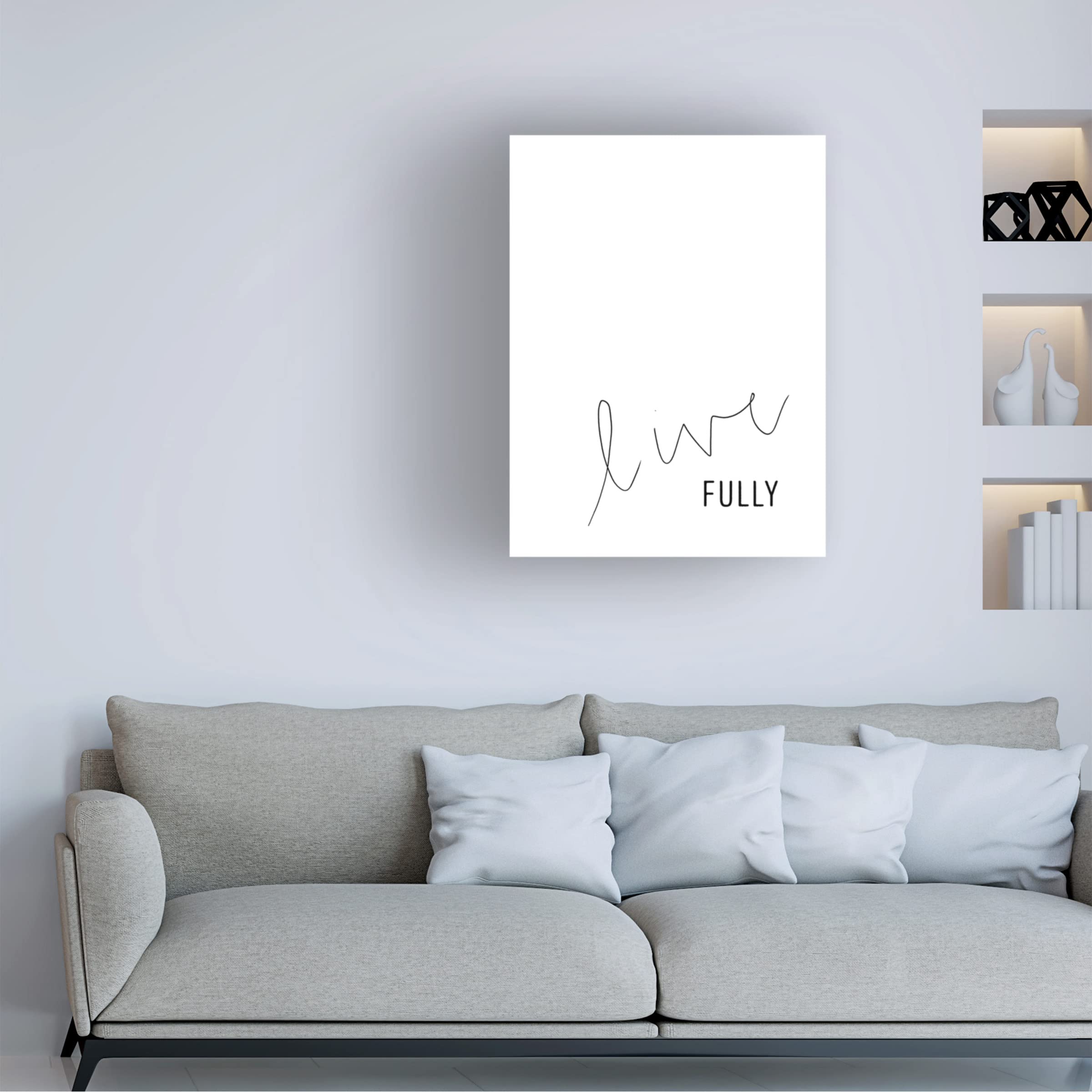 Anna Hambly 'Simply Kindness II' Canvas Wall Art Print - Inspirational Home Decor for Living Room, Bedroom & Office