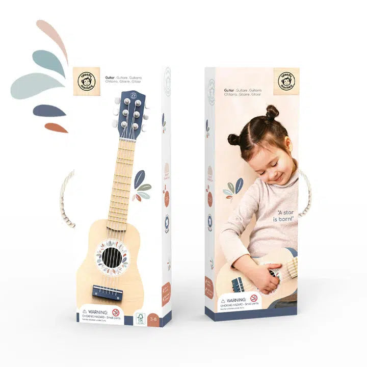 Speedy Monkey Acoustic Guitar - Professional Quality Wooden Guitar for Beginners & Adults - Perfect for Home Practice, Live Performances & Music Lessons