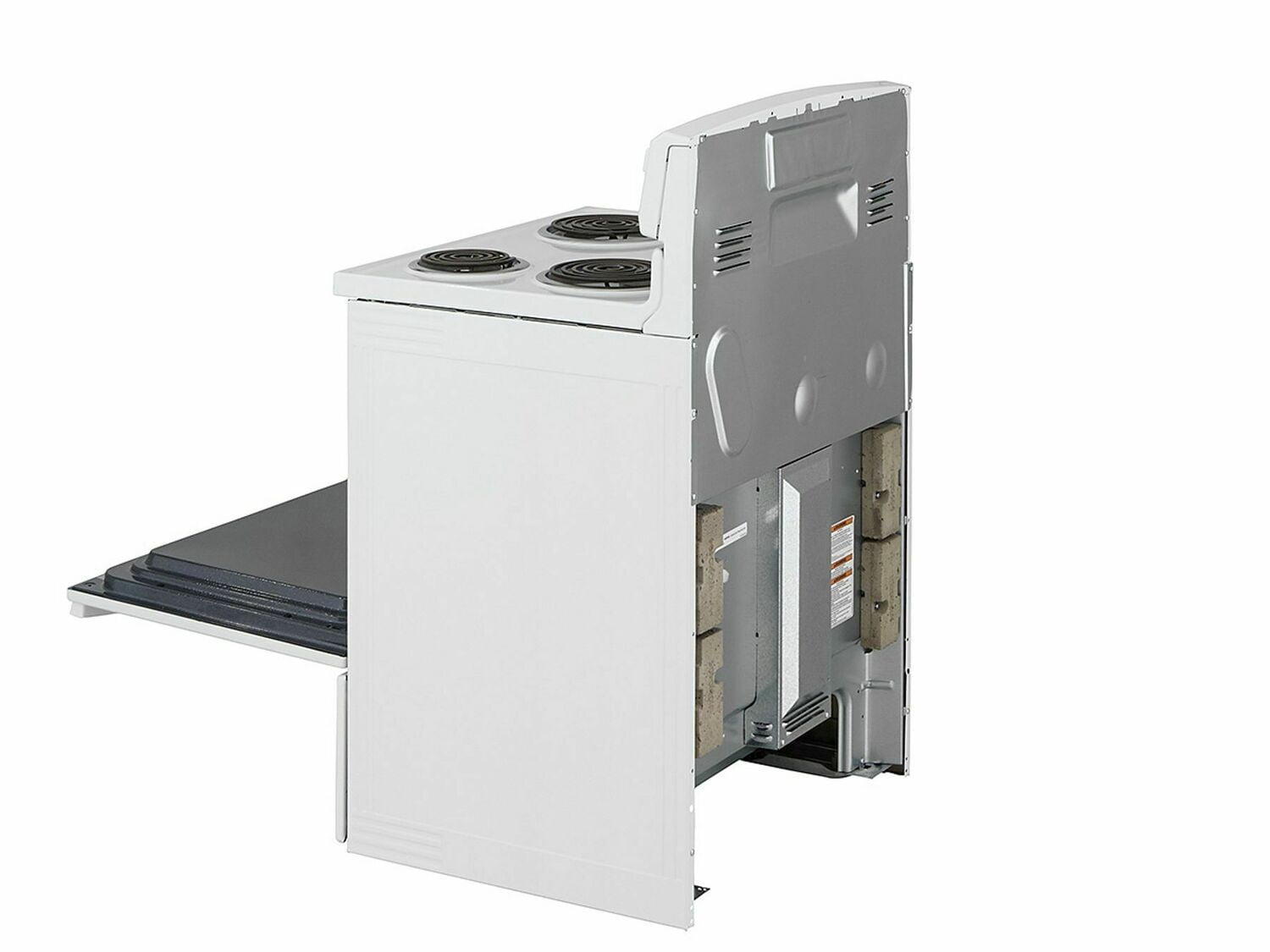 Amana ACR2303MFW 30-Inch Electric Range with Warm Hold Feature - White | Perfect for Home Kitchens & Small Restaurants