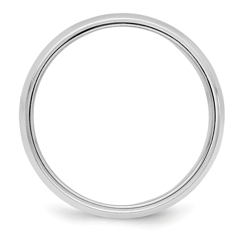 Diamond2Deal Solid 925 Sterling Silver 6mm Milgrain Wedding Band Ring for Women & Men - Elegant Promise, Engagement & Anniversary Jewelry Gift