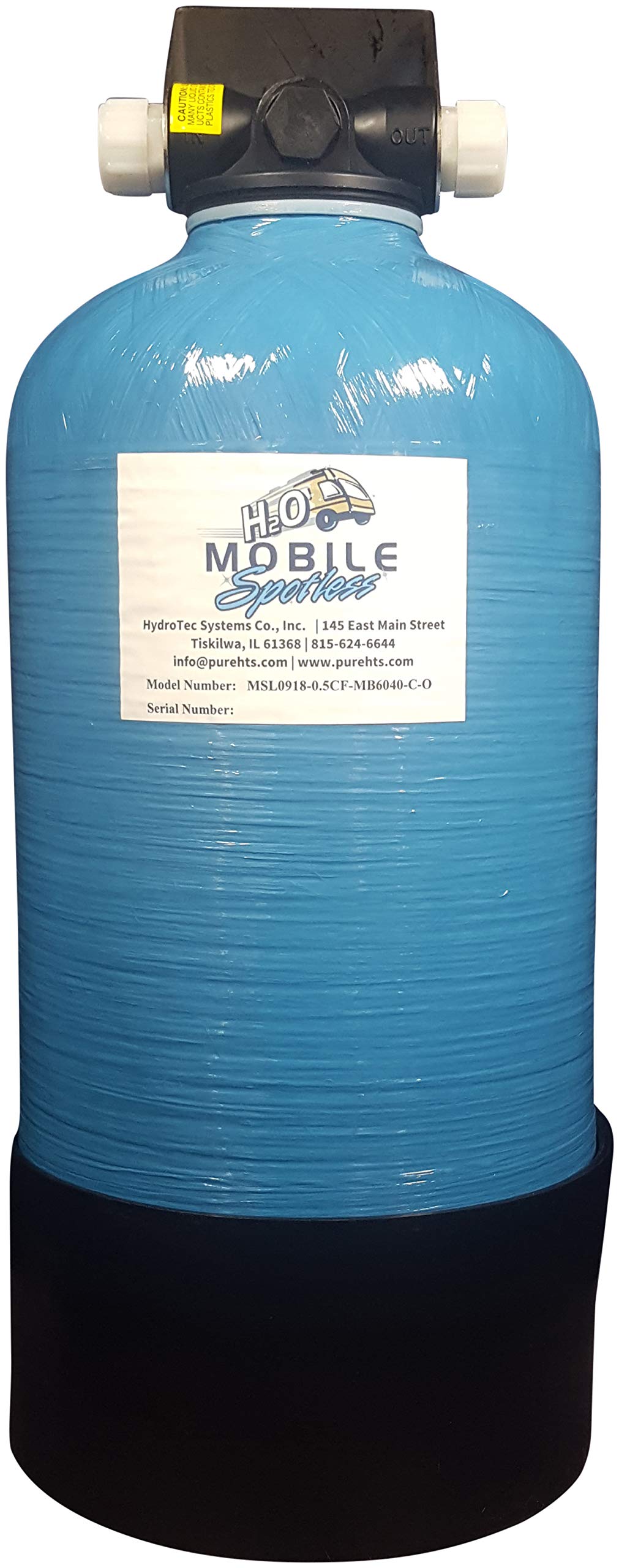 Mobile Spotless Car Wash System - 650 Gallon Spot Free Rinse Water Demineralizer/Deionizer (10 Grains) for RV, Boat, Car, Windows & Solar Panels | Perfect for Mobile Detailing, RV Cleaning & Water Spot Prevention