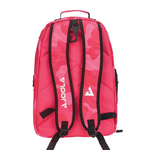 JOOLA Vision II Deluxe Table Tennis Backpack for Paddles & Balls - Pink | Premium Ping Pong Equipment Storage | Perfect for Tournaments & Practice Sessions