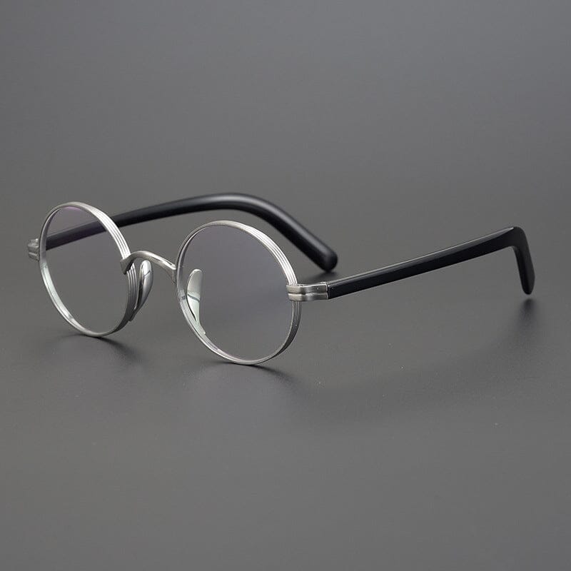 Handmade Round Glasses Frame by Farid - Vintage Style Eyewear for Men & Women - Perfect for Reading, Fashion, and Everyday Use