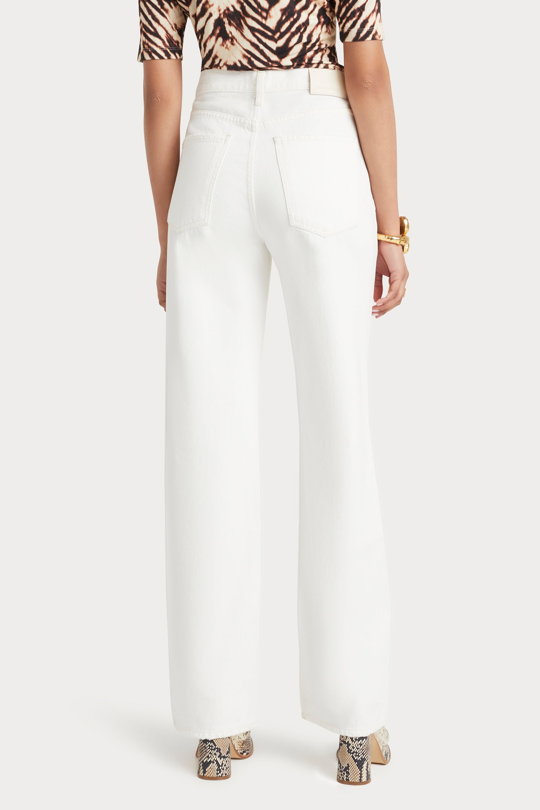 Citizens of Humanity Annina High-Rise Skinny Jeans for Women - White | Stretch Denim, Comfort Fit | Perfect for Casual Wear & Night Out