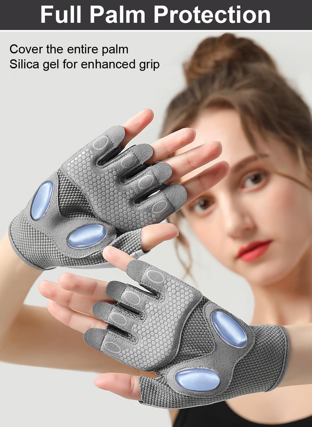Best Workout Gloves for Women & Men - Gym & Weight Lifting Gloves with Grip Support | Perfect for CrossFit, Powerlifting & Fitness Training