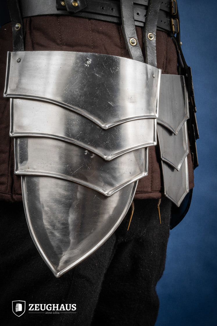 Tassets Avenger Polished B Stock - High-Quality Cosplay Armor for Avengers Costume | Perfect for Comic Con, Halloween & Cosplay Events
