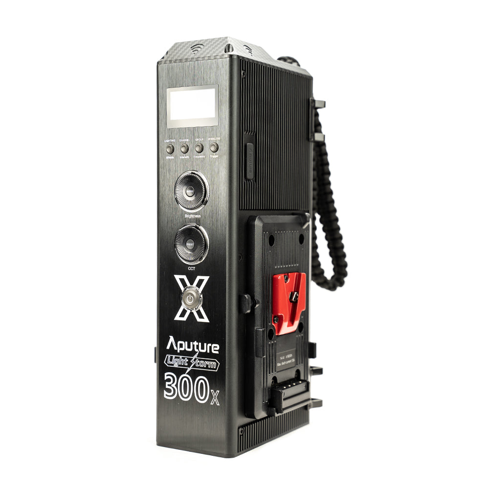 Aputure LS 300x Bi-Color LED Monolight with Gold Mount - Professional Studio Lighting for Photography & Videography