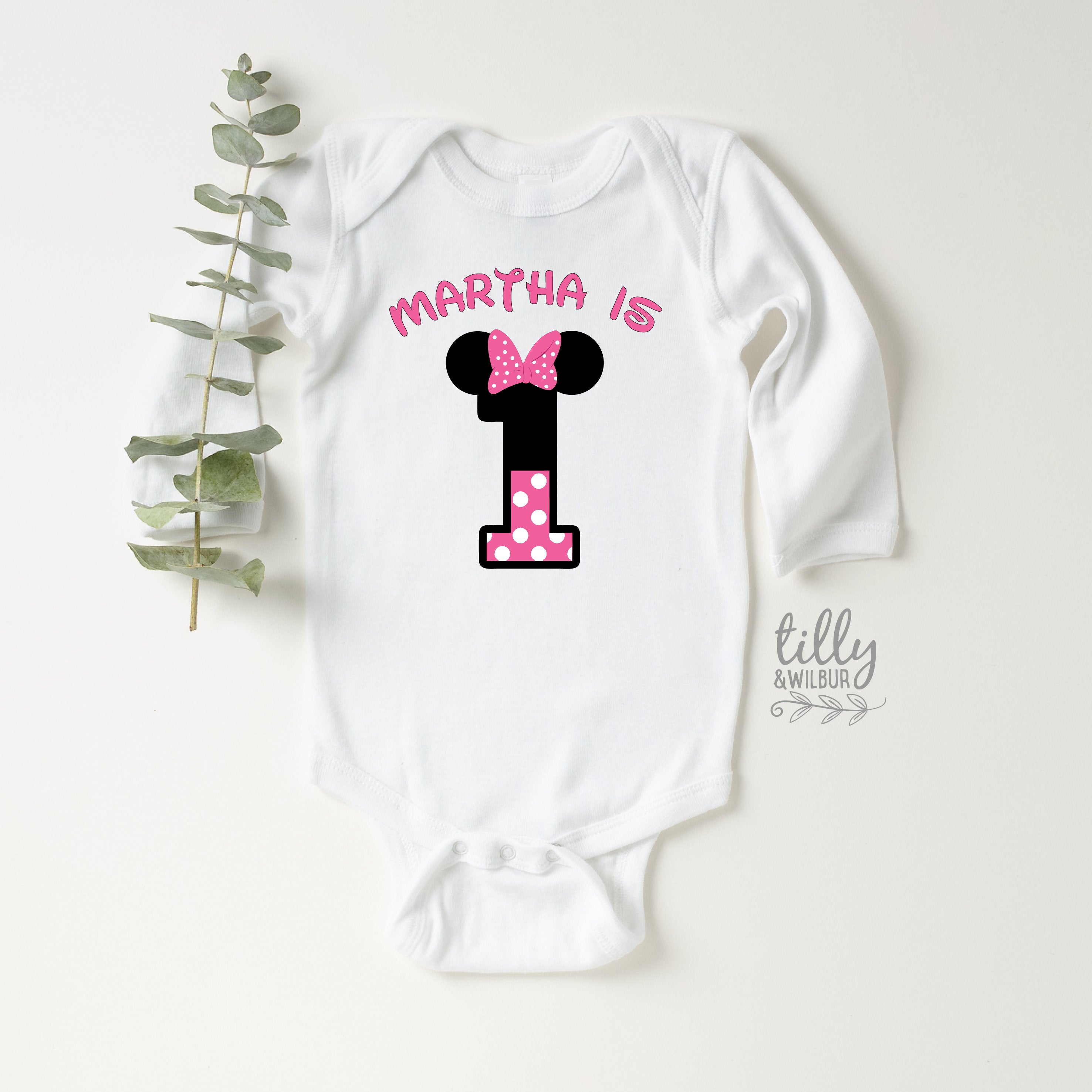 1st Birthday Onesies® - Adorable Baby Bodysuits for First Birthday Celebrations & Photo Shoots | Perfect for Parties, Cake Smash, and Special Memories