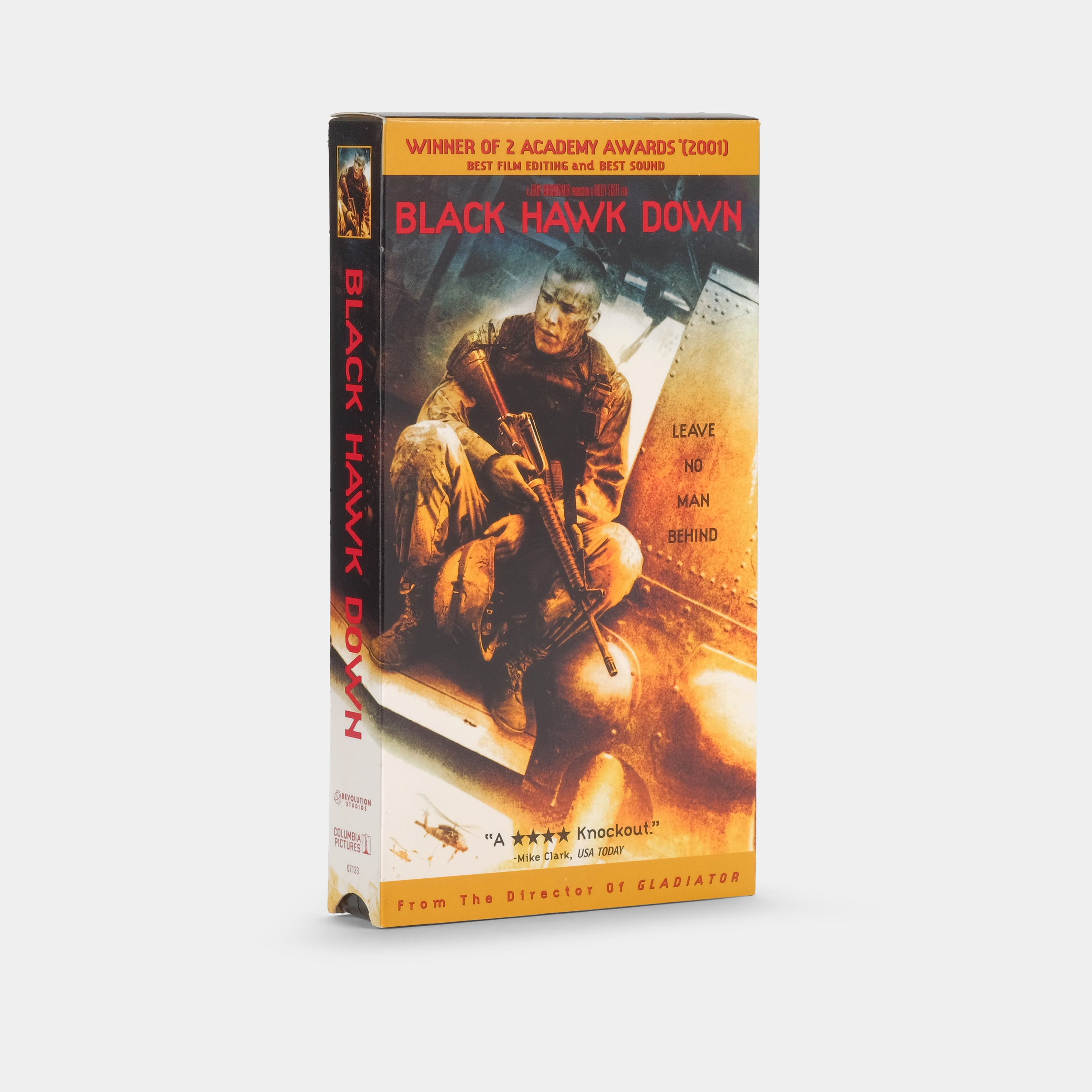 Black Hawk Down VHS Tape - Classic War Movie Collector's Edition - Perfect for Movie Nights & 90s Nostalgia Collections