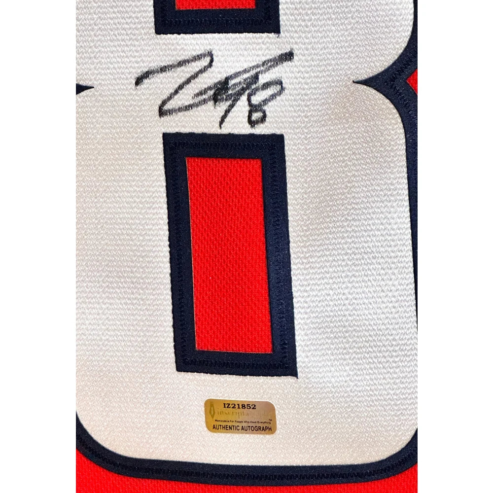 Logan Thompson Autographed Washington Capitals Authentic NHL Hockey Jersey with COA - Signed Hockey Memorabilia for Collectors & Fans - Perfect for Display, Gifts & Sports Memorabilia Collections