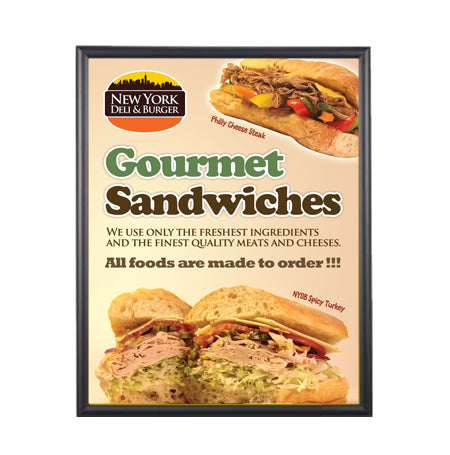10x12 Poster Frame - SwingFrame Wide Face Display for Art, Photos & Posters - Perfect for Home, Office & Gallery Decor