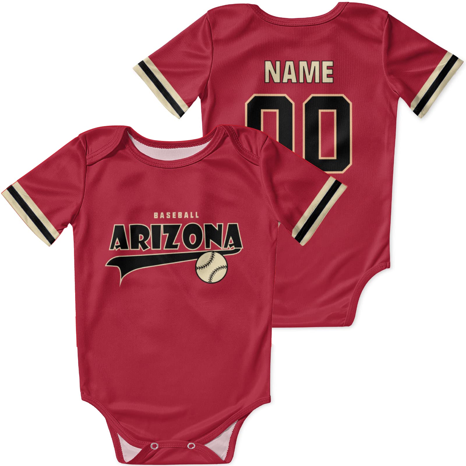Custom Personalized Baby Onesie & Suit - Add Any Name & Number | Unique Baby Shower Gift for Newborns & Infants | Perfect for Birthdays, Christenings & Photo Shoots