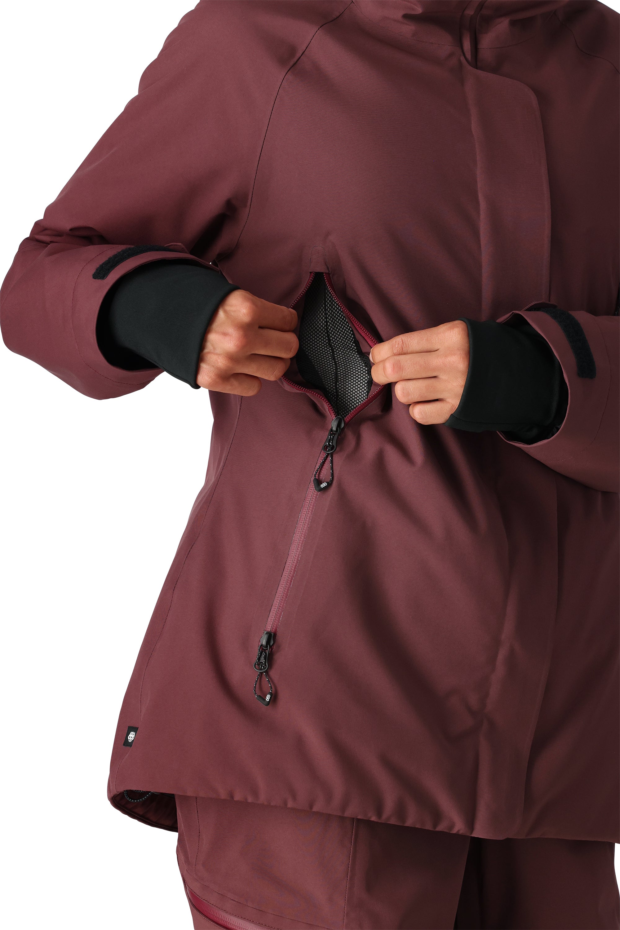 686 Women's Whisper Insulated Jacket 2025 - Waterproof Winter Coat for Skiing, Snowboarding & Outdoor Activities | Lightweight Warm Puffer Jacket with Hood