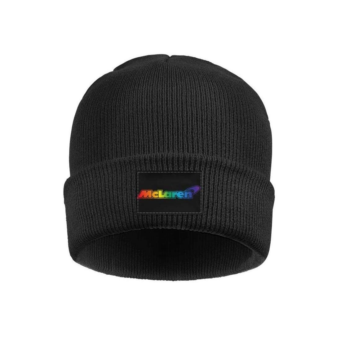 McLaren Rainbow Wool Beanie Hat for Men & Women - Stylish Winter Cap for Outdoor Activities