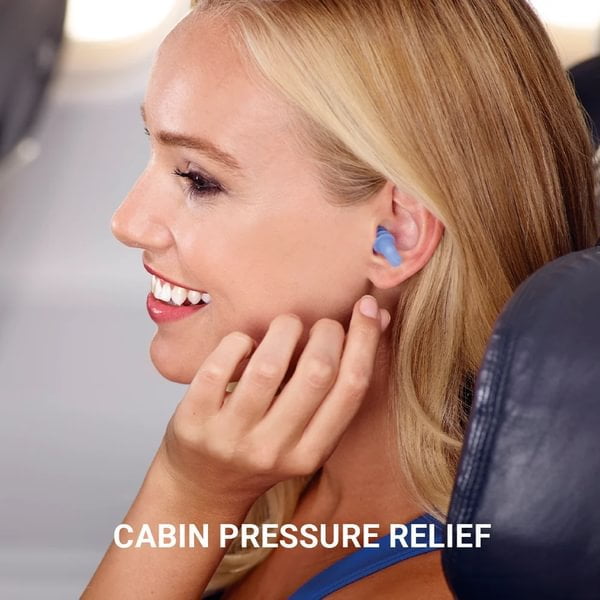 Go Travel Earplanes - Pressure Regulating Ear Plugs for Airplane Travel, Flying Comfort & Noise Reduction - Perfect for Long Flights, Kids & Sensitive Ears