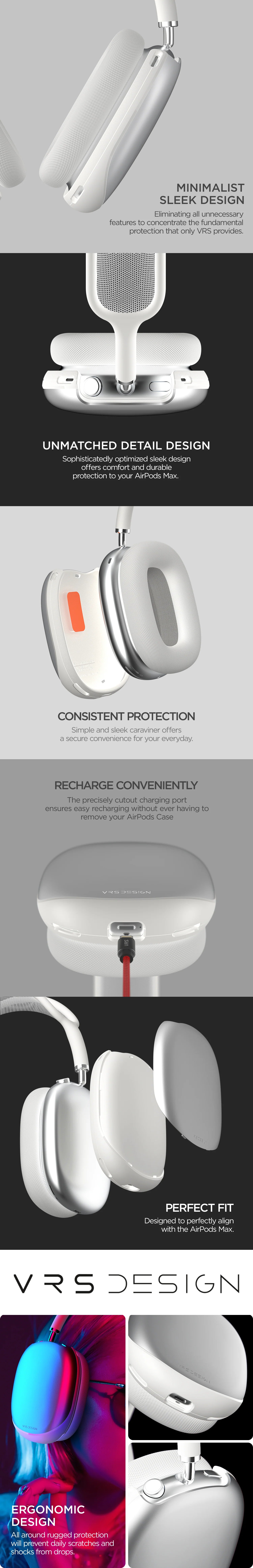 Premium AirPods Max Protective Case - Durable & Stylish Cover for Travel, Gym & Daily Use