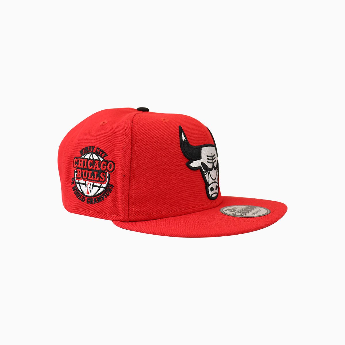 Chicago Bulls 6X World Champions NBA 9Fifty Snapback Hat - Official NBA Licensed Adjustable Baseball Cap for Men & Women - Perfect for Basketball Games, Streetwear Fashion & Sports Fans
