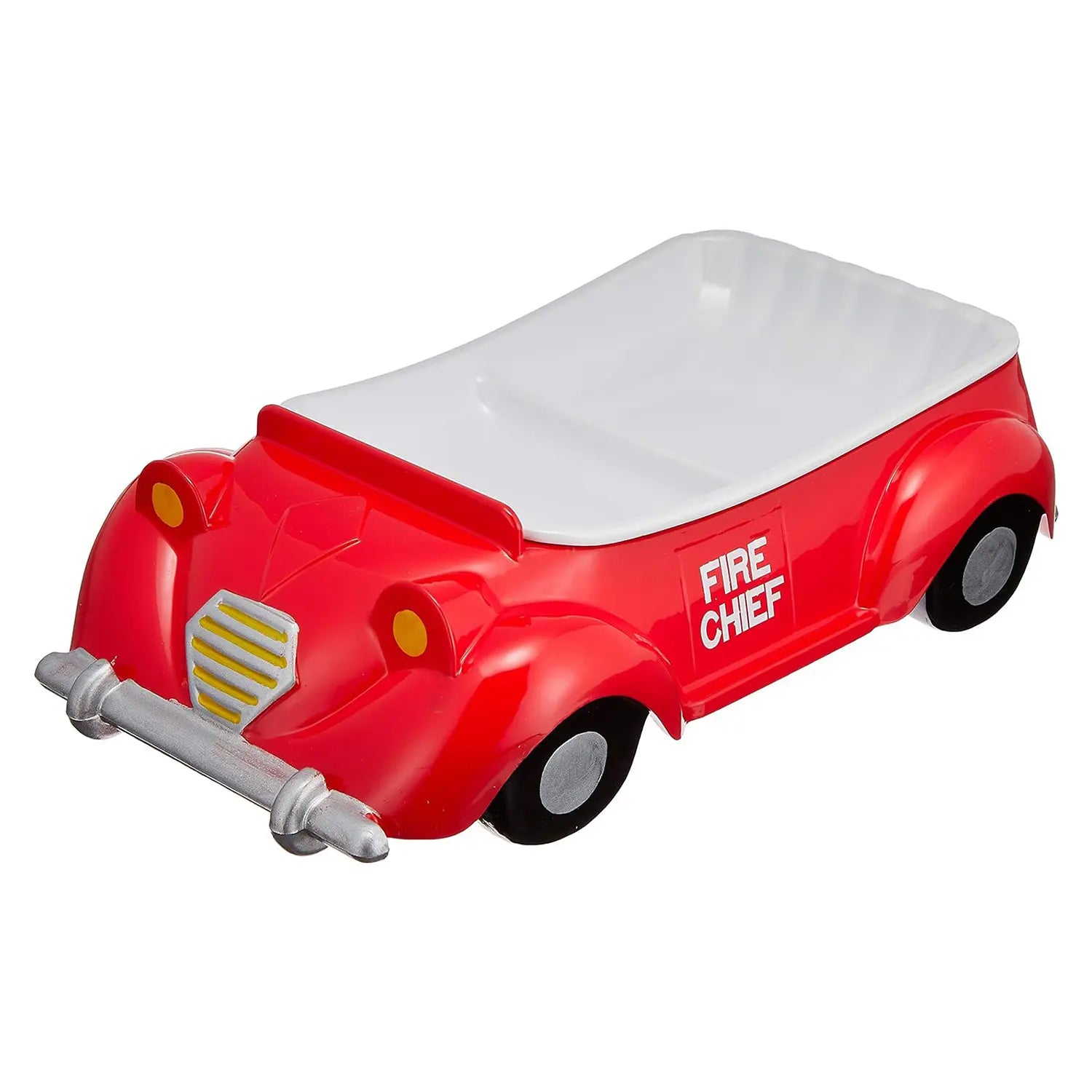 Fire Truck Kids Plate Set - BPA-Free ABS Resin Durable Dishware for Children - Perfect for Birthday Parties, School Lunches & Everyday Meals
