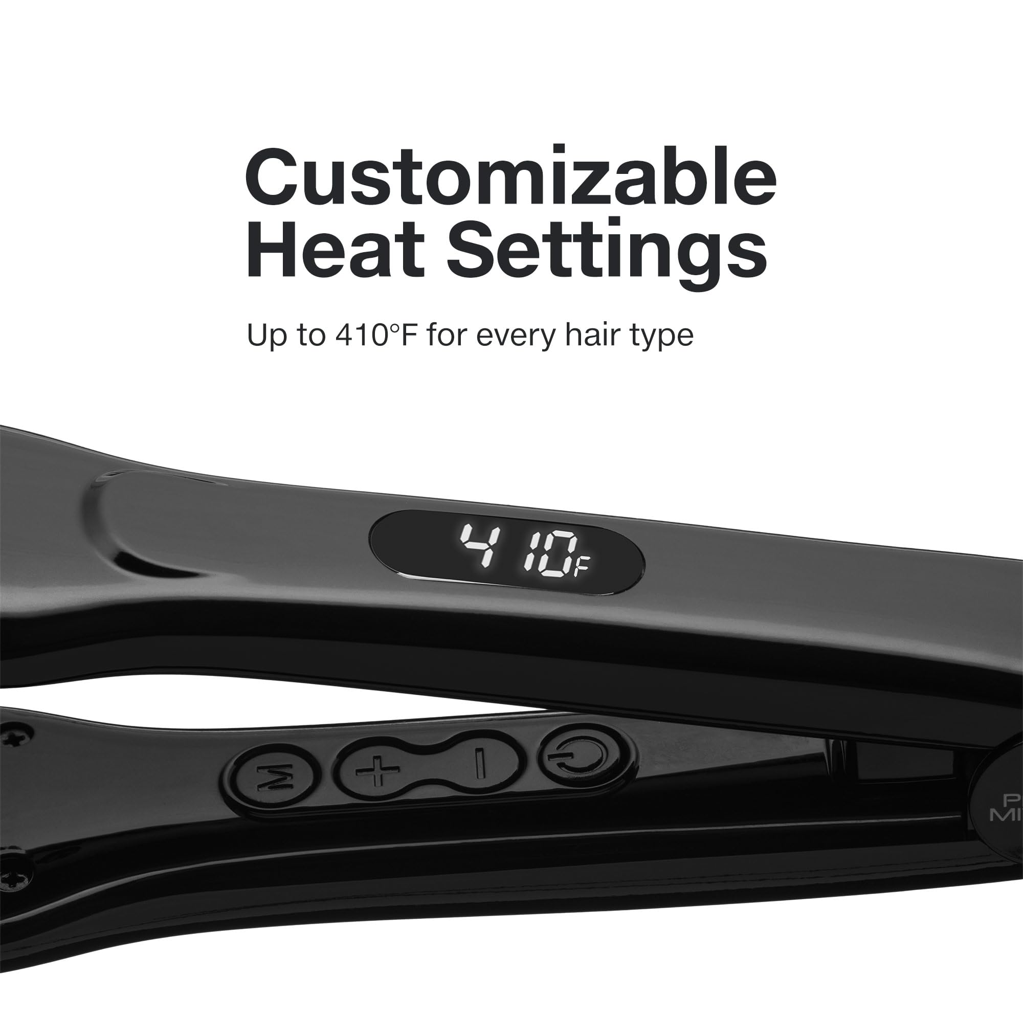 Paul Mitchell Pro Tools Express Ion Smooth + Ceramic Flat Iron - Adjustable Heat Settings for Smoothing & Straightening Hair - Perfect for Home Use, Salon Styling & Travel