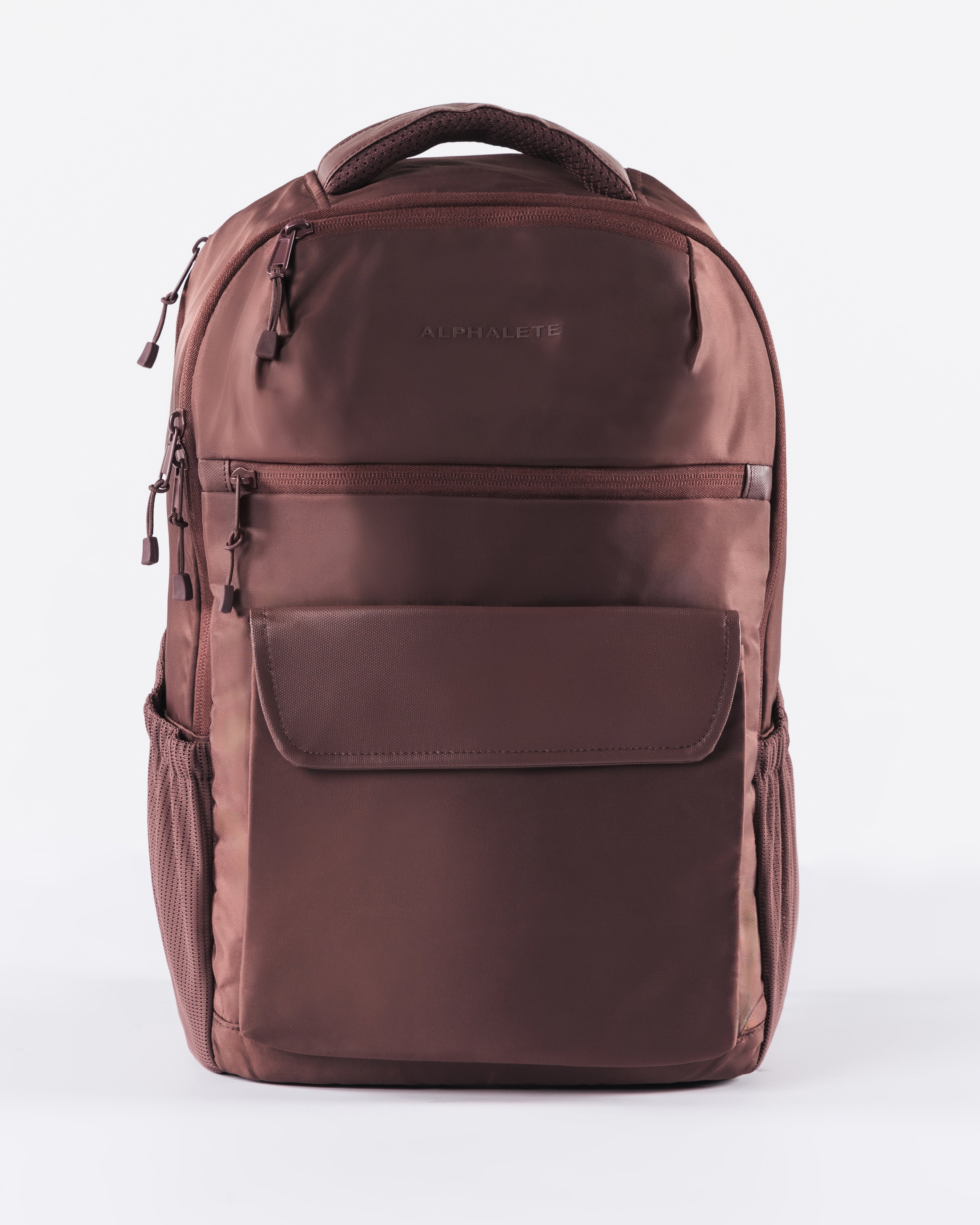 Premium Core Backpack for Men & Women - Durable Deep Crimson Laptop Bag for Work, School & Travel | Water-Resistant & Spacious Design