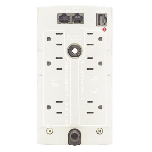 APC BK350 Back UPS CS 350VA Uninterruptible Power Supply - 120V with 4 NEMA Outlets & Surge Protection (Beige) - Ideal for Home Office, Computer, Router & Smart Devices Backup Power