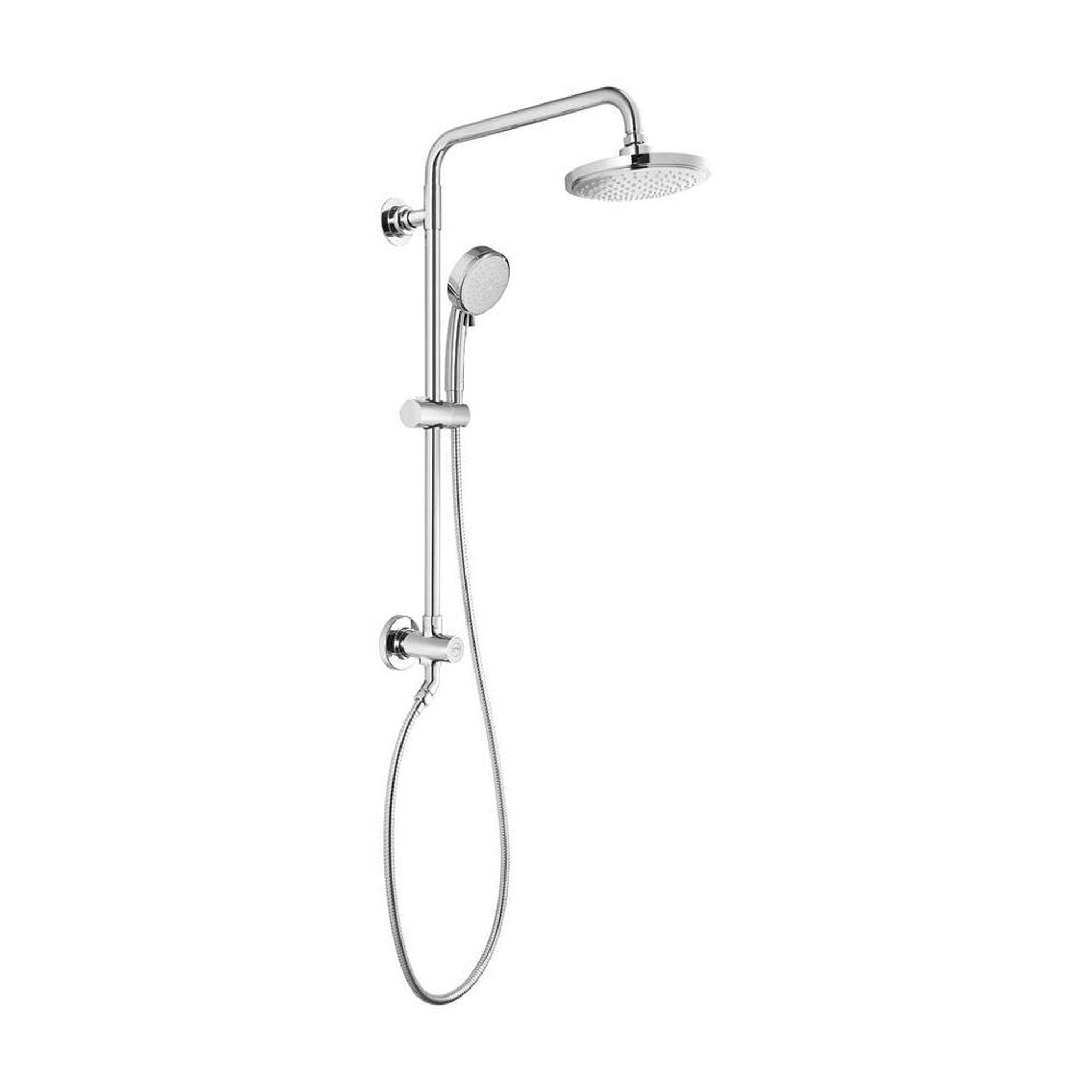 High Pressure Shower System 1.75 GPM - Water Saving Rainfall Shower Head with Handheld Spray - Perfect for Bathroom Renovation & Spa-Like Shower Experience