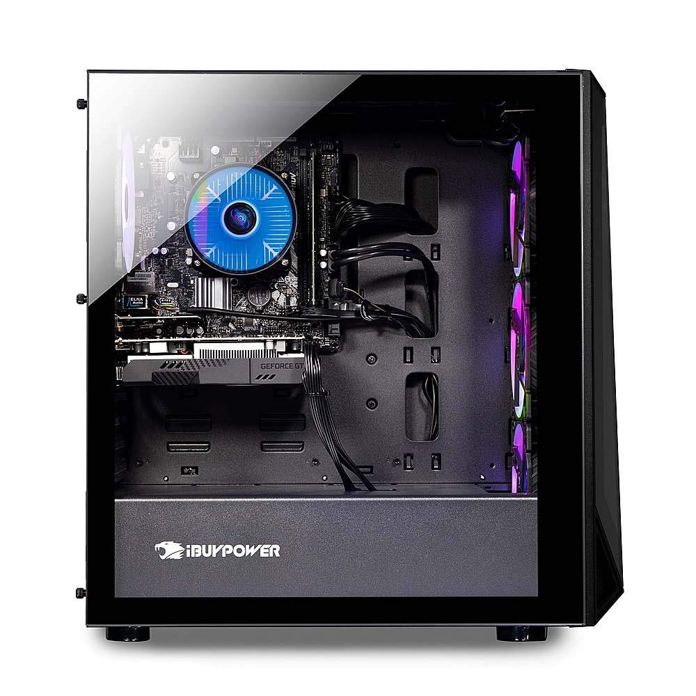 iBUYPOWER Gaming PC Desktop Computer - Intel Core i5-10400F 6-Core Processor, NVIDIA GeForce GTX 1650 4GB GPU, 32GB DDR4 RAM, 1TB SSD + 1TB HDD, RGB Keyboard & Mouse, Windows 10 | Perfect for Esports, Streaming & VR Gaming