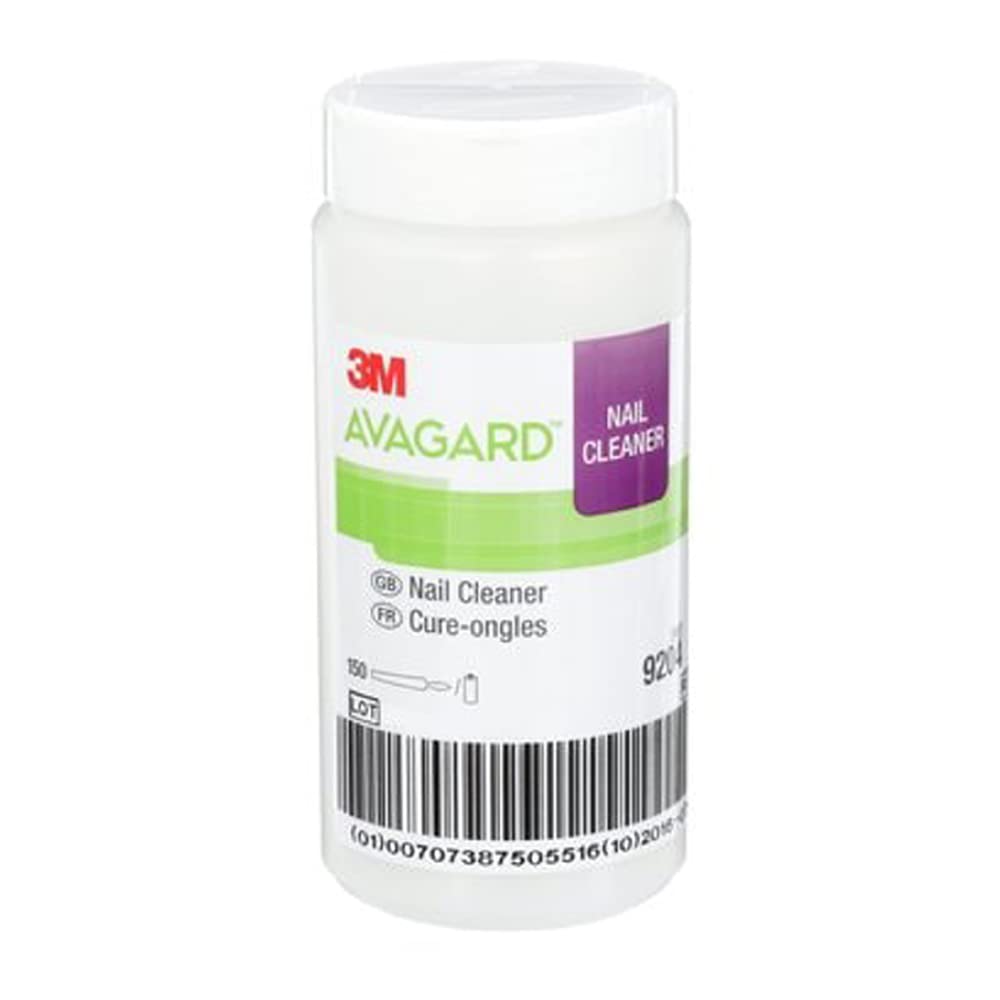 3M 9204 Avagard Nail Cleaner - Pack of 900 | Professional Medical-Grade Nail Hygiene Solution | Ideal for Hospitals, Salons & Healthcare Facilities
