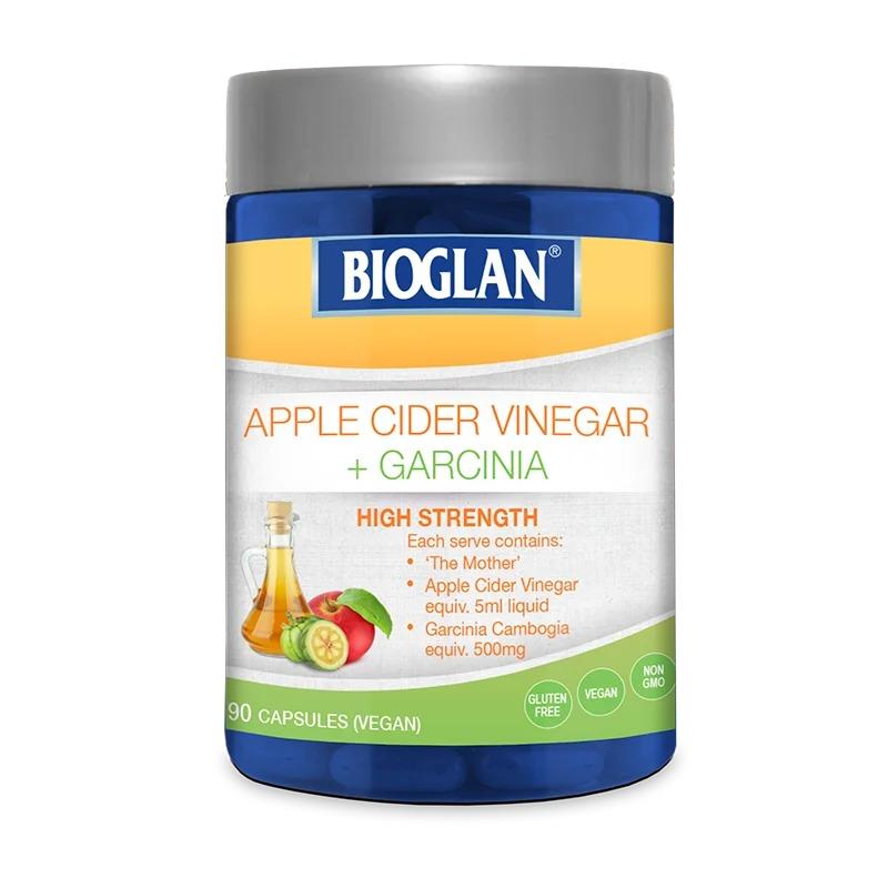 Bioglan Apple Cider Vinegar with Garcinia Cambogia - Natural Weight Management Supplement for Detox & Metabolism Boost | Supports Healthy Digestion & Energy Levels