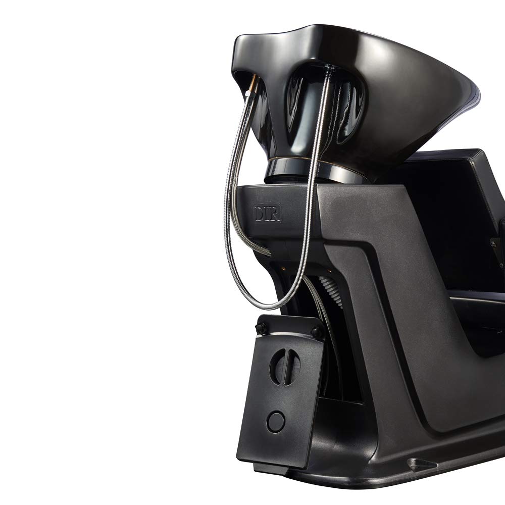 Professional Salon Shampoo Backwash Unit - Barber Hair Washing Station with Adjustable Headrest by TAKARAN - Perfect for Salons, Spas & Home Use
