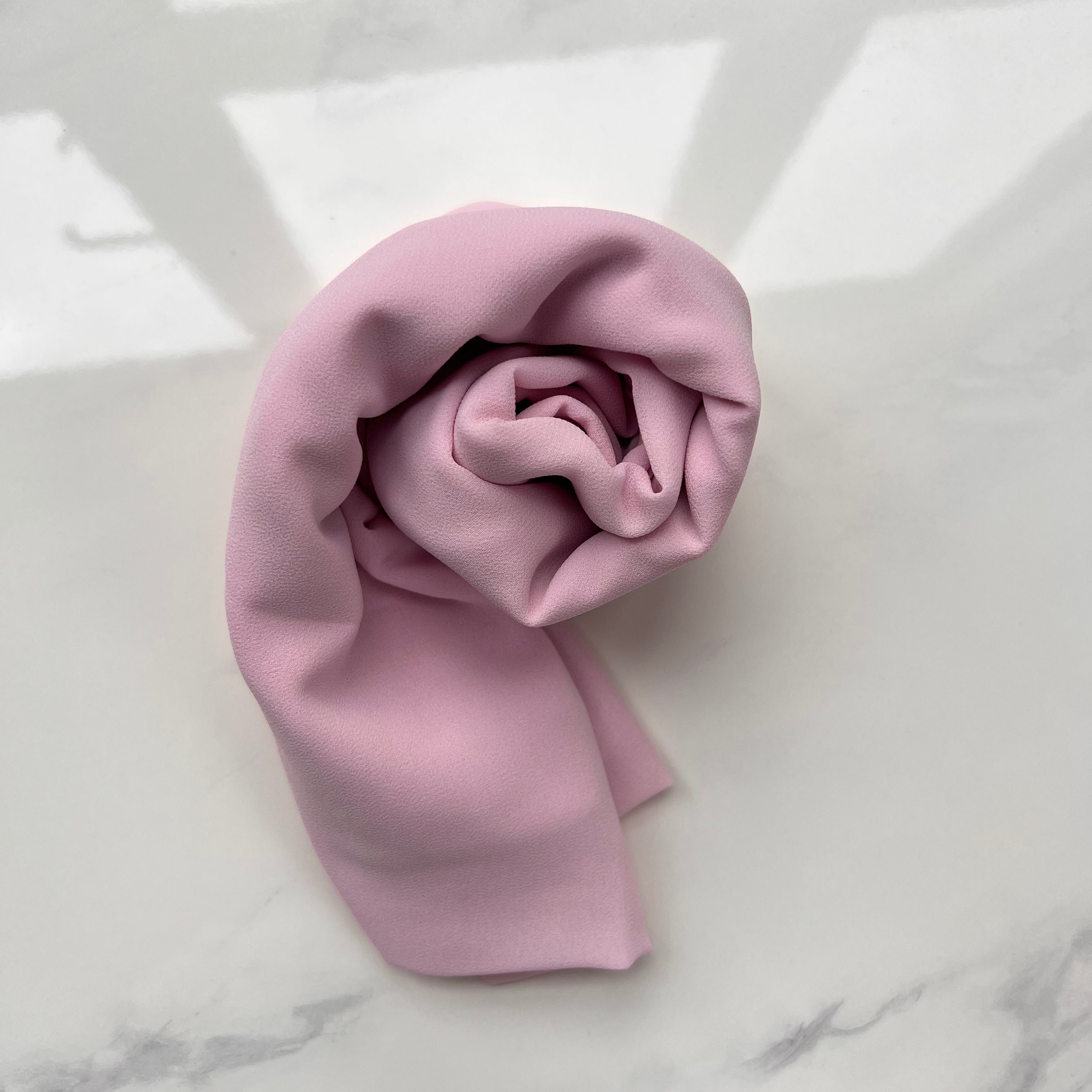 Premium Bubblegum Flavored Chiffon Fabric - Soft, Lightweight & Breathable Material for DIY Dresses, Scarves & Home Decor Projects