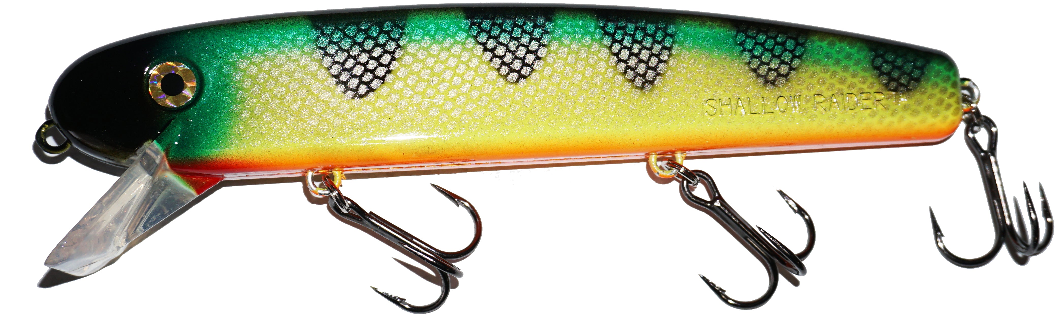Bucher 9 ShallowRaider Crankbait Fishing Lure - Topwater Bass Fishing Bait for Freshwater & Saltwater - Perfect for Shallow Water, Ponds, and Rivers