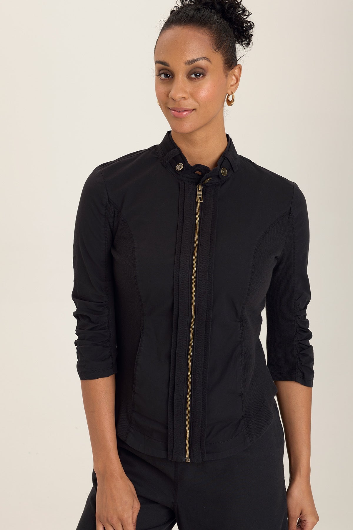 Janet Jacket for Women - Stylish Black Outerwear Coat for Fall & Winter | Casual, Office & Outdoor Wear