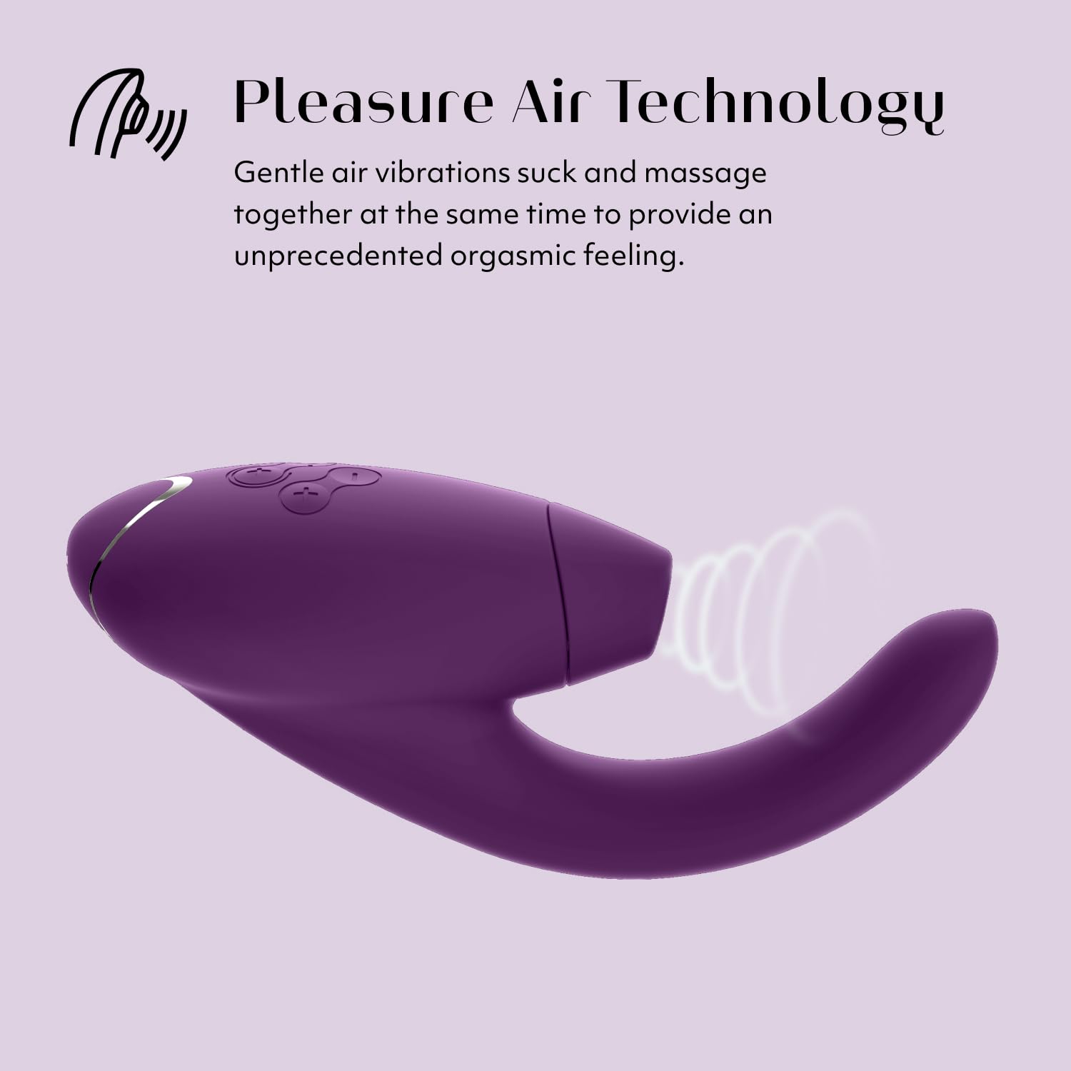 Womanizer InsideOut Clitoral & G-Spot Vibrator - 12 Intensity Levels Rabbit Vibrator for Women | Rechargeable Adult Sex Toy with Clit Suction Technology | Perfect for Solo Play & Couples Intimacy (Purple)