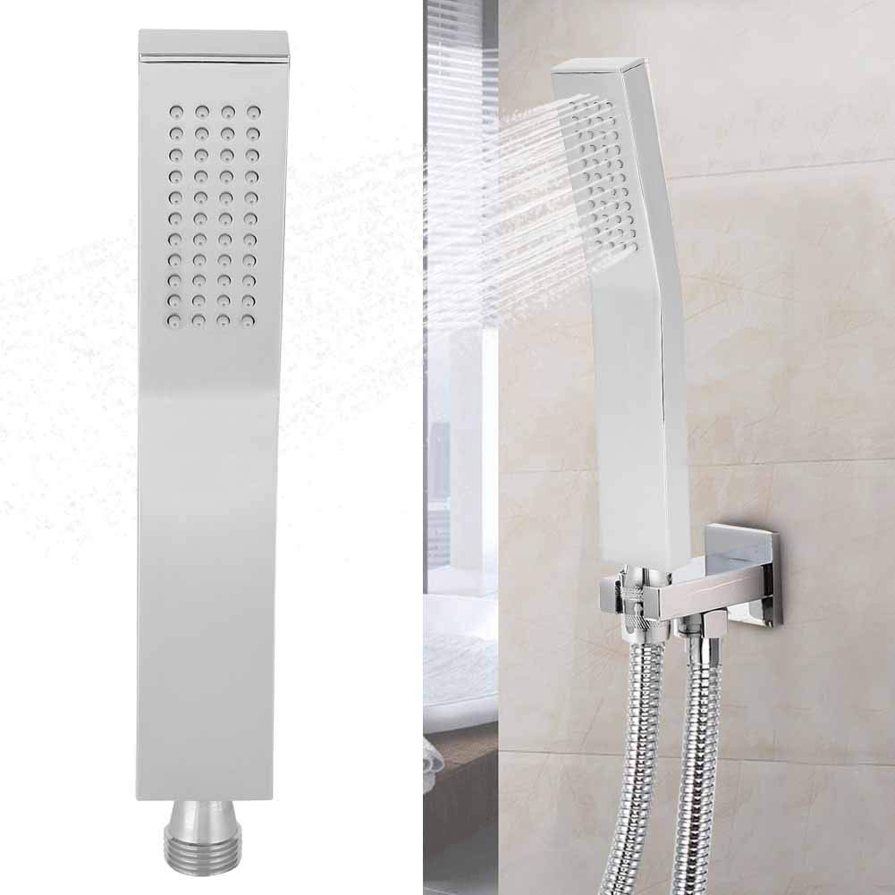 Premium High Pressure Handheld Shower Head - Square Thread Brass Shower Sprayer with Detachable Nozzle | Bathroom & Hotel Shower Accessories for Strong Water Flow & Relaxing Experience