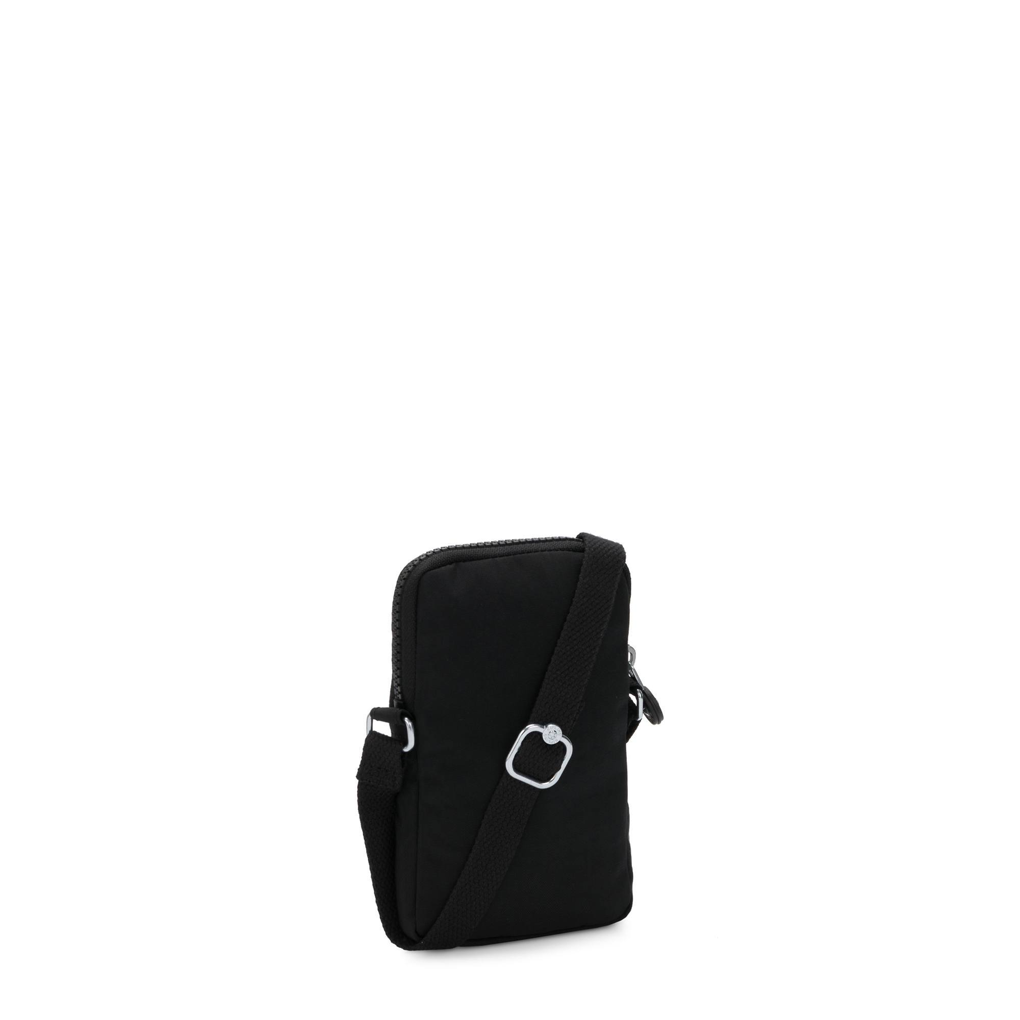 Kipling Tally Crossbody Phone Bag for Women - Black Noir - Small Hands-Free Shoulder Purse for Travel, Shopping & Everyday Use