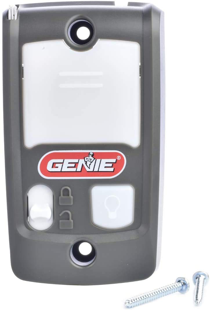Genie Series II Garage Door Opener Wall Console with Sure-Lock/Vacation Lock - Enhanced Security Light Control Button - 1 Pack (Model GEN39165R-2) - Perfect for Home Garage Security & Vacation Protection