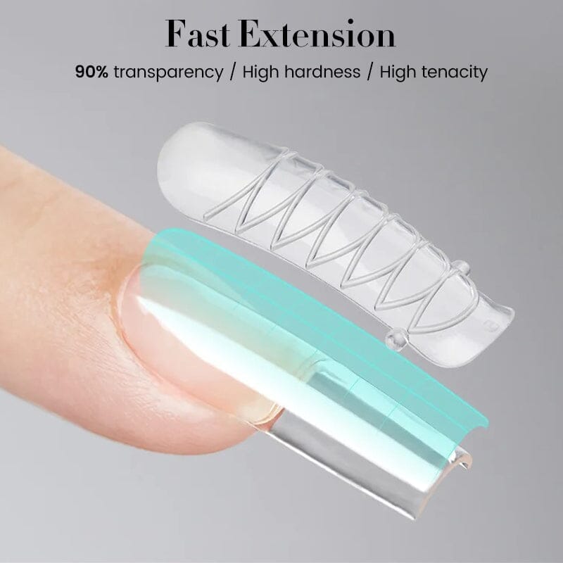 Super Crystal Extension Gel 30g - Professional Nail Extension Kit for Strong & Natural-Looking Nails - Perfect for Salon, Home Manicure & Special Occasions