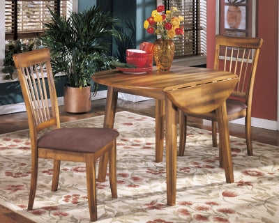 Berringer Drop Leaf Dining Table - Expandable Space-Saving Kitchen Table for Small Spaces | Perfect for Apartments, Breakfast Nooks & Cozy Dining Areas