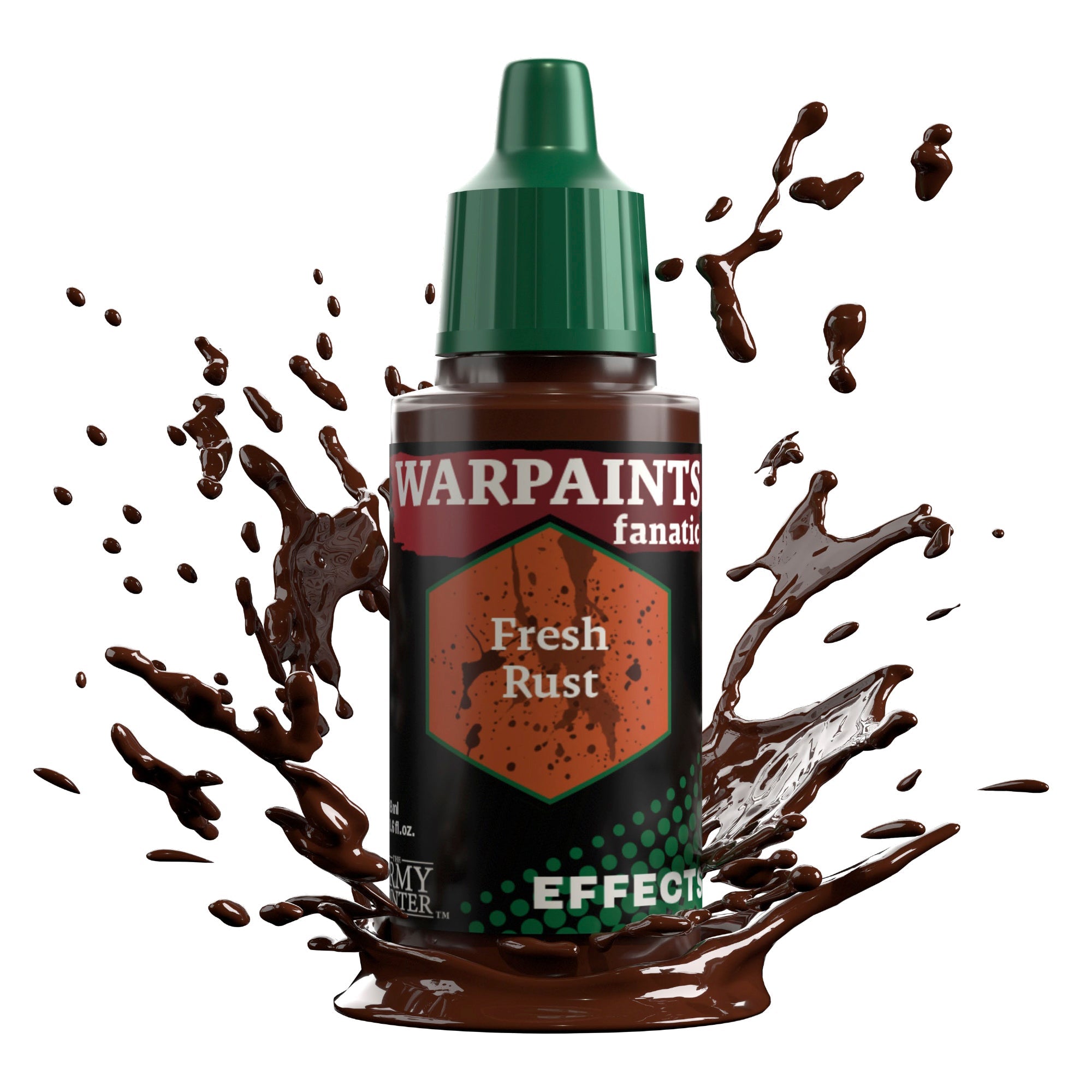 Warpaints Fanatic Effects: Fresh Rust - Premium Rust Effect Paint for Miniatures & Models - Perfect for Warhammer, D&D, and Tabletop Gaming Scenes