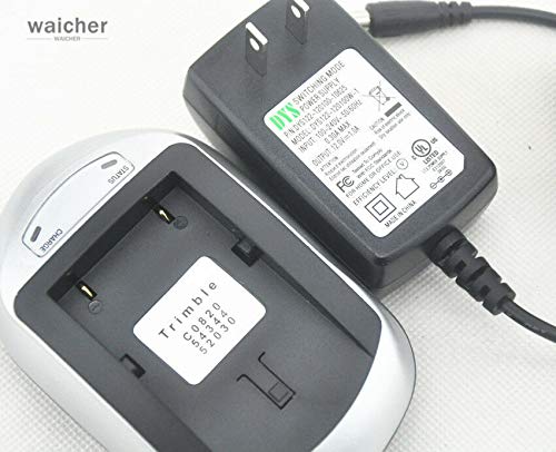 Original Trimble 5700/5800/R8/R7/R6 GNSS GPS Battery Charger - Replacement Power Adapter for Surveying Equipment - Perfect for Field Work & Construction Site Use