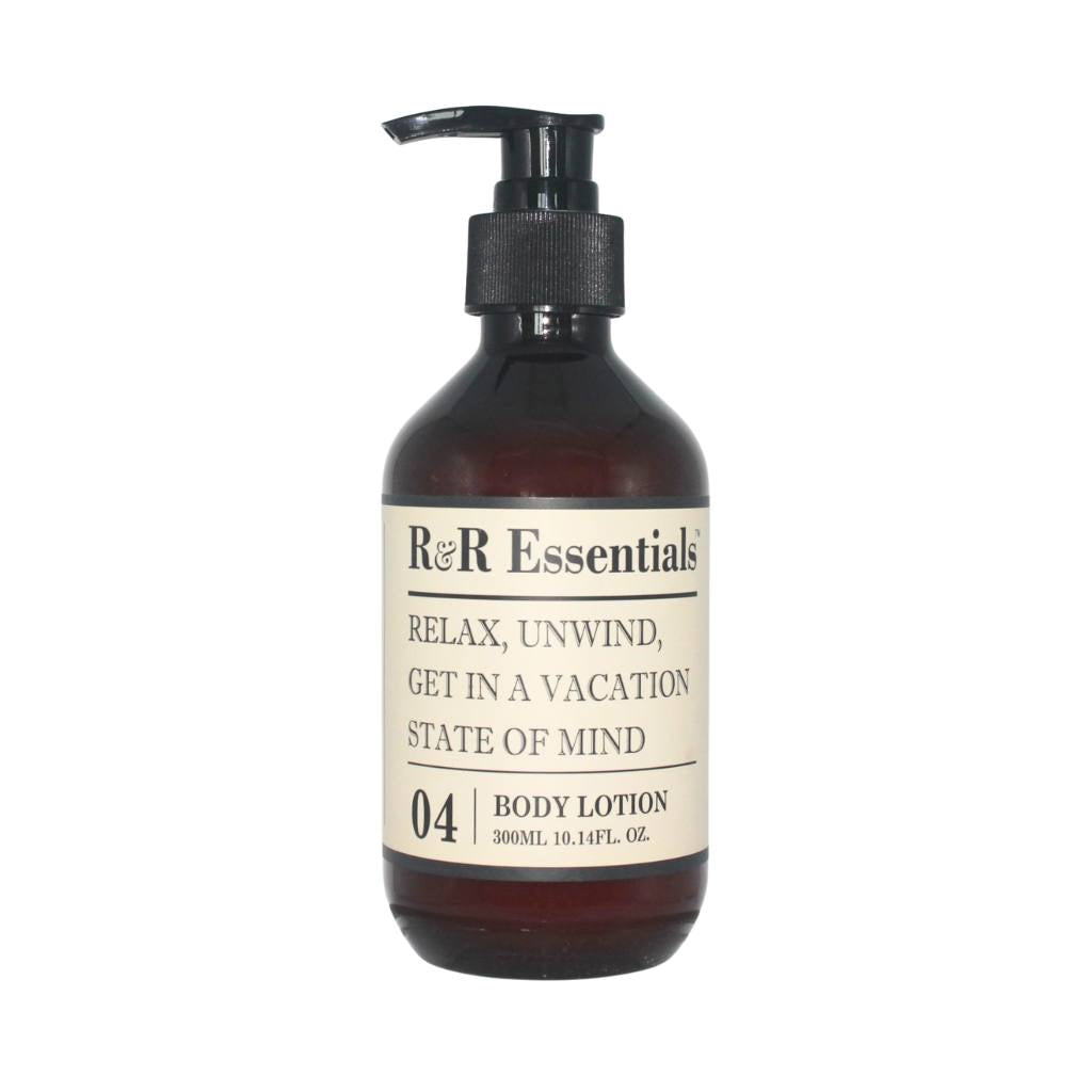 R&R Essentials Refillable Pump Bottles for Body Lotion - Perfect for Home, Spa & Travel - Moisturizing Dispenser with Easy Refill Design