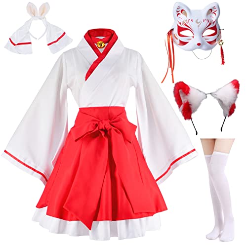 Red White With Mask