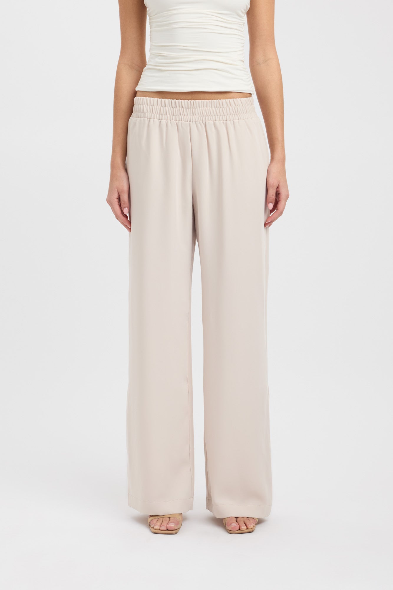 Maria High Waisted Wide Leg Pants for Women - Comfortable Stretchy Lounge Pants for Yoga, Workout & Casual Wear