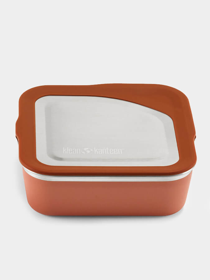 Klean Kanteen Rise Food Box 680ml (23oz) Stainless Steel Lunch Container - BPA-Free, Leak-Proof & Eco-Friendly for Work, School, Picnics & Outdoor Adventures